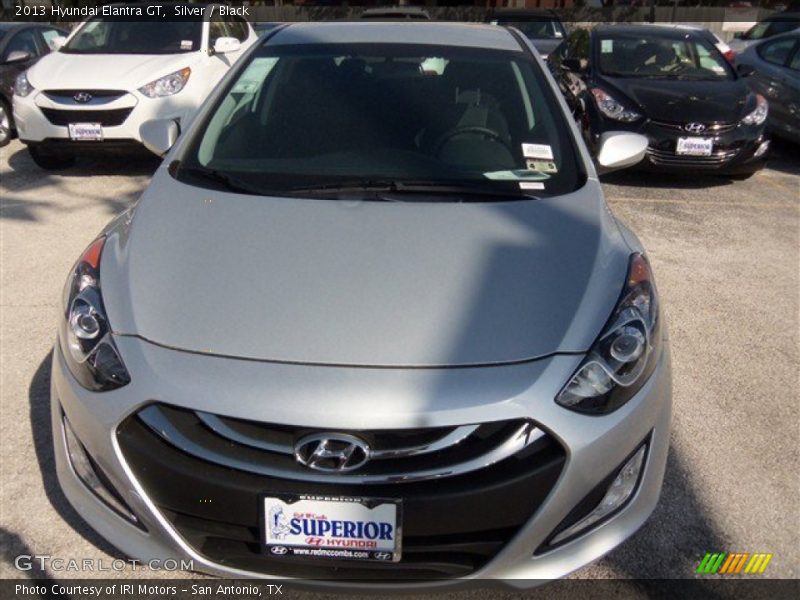 Silver / Black 2013 Hyundai Elantra GT