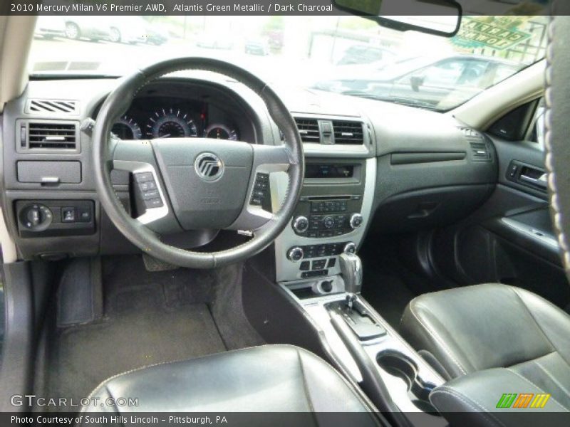  2010 Milan V6 Premier AWD Dark Charcoal Interior