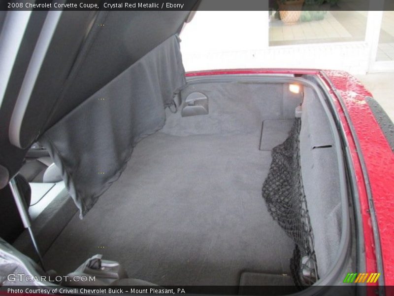  2008 Corvette Coupe Trunk