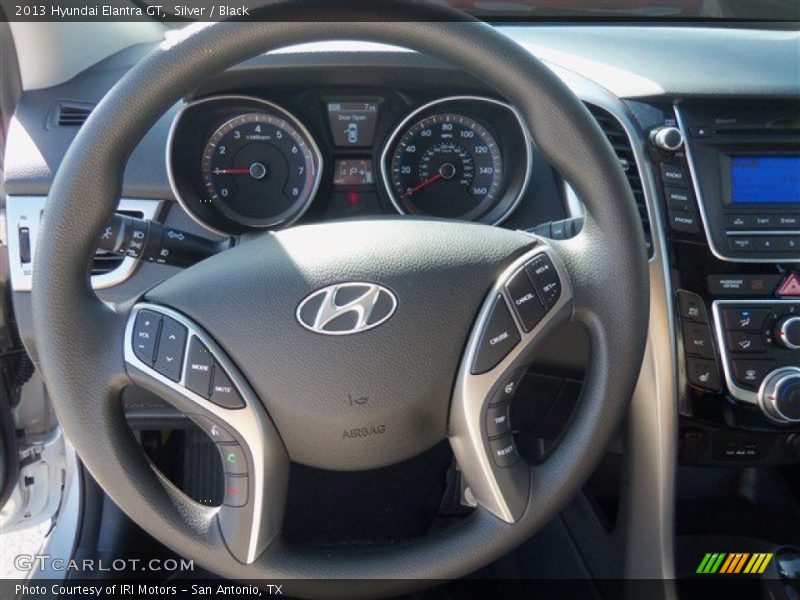 Silver / Black 2013 Hyundai Elantra GT