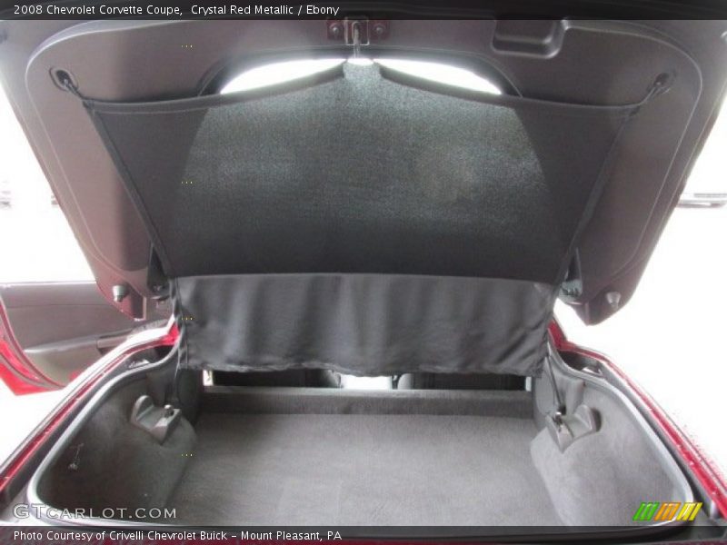  2008 Corvette Coupe Trunk