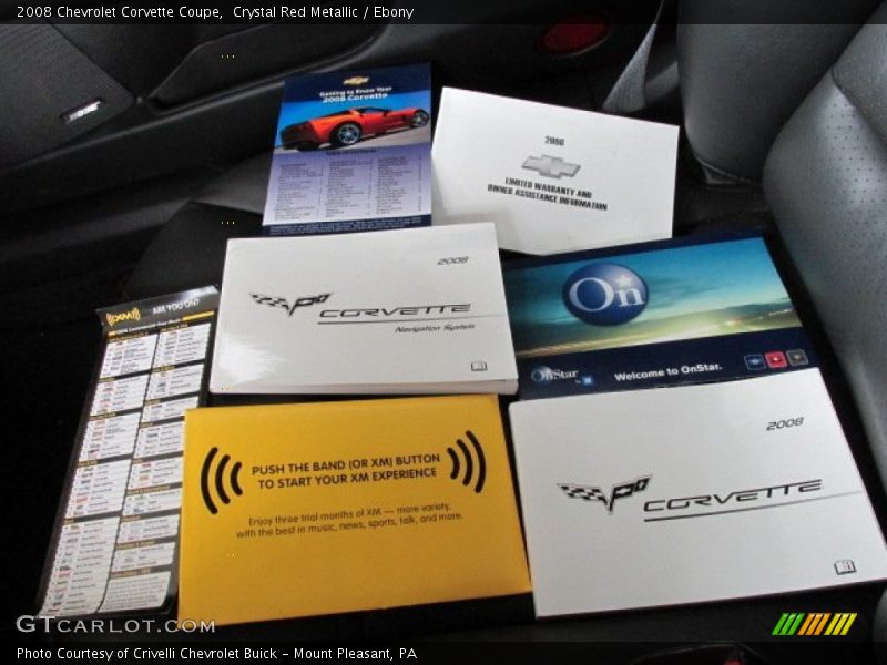 Books/Manuals of 2008 Corvette Coupe