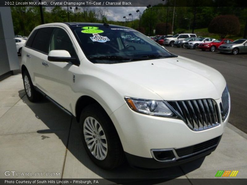 Front 3/4 View of 2012 MKX AWD