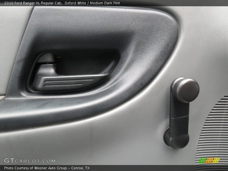 Oxford White / Medium Dark Flint 2010 Ford Ranger XL Regular Cab