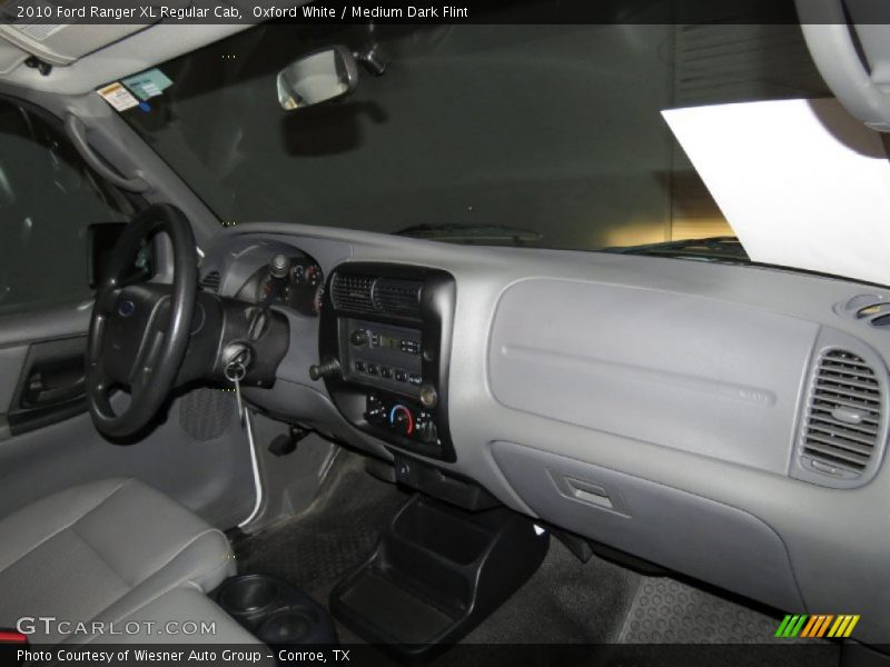 Oxford White / Medium Dark Flint 2010 Ford Ranger XL Regular Cab