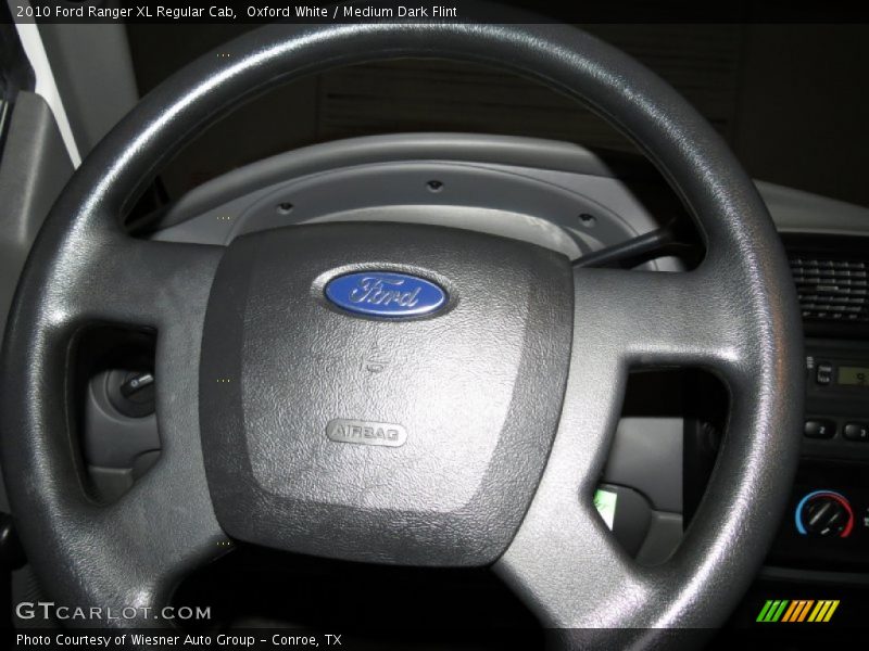 Oxford White / Medium Dark Flint 2010 Ford Ranger XL Regular Cab