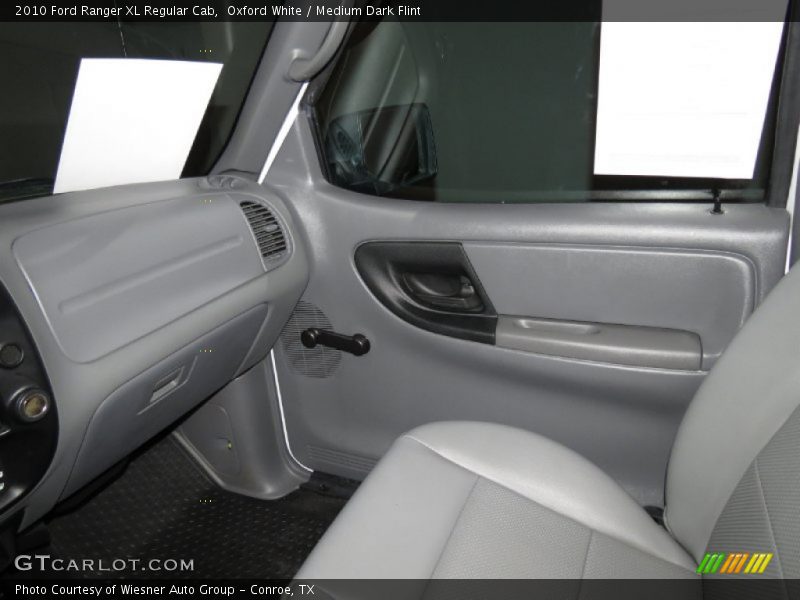 Oxford White / Medium Dark Flint 2010 Ford Ranger XL Regular Cab