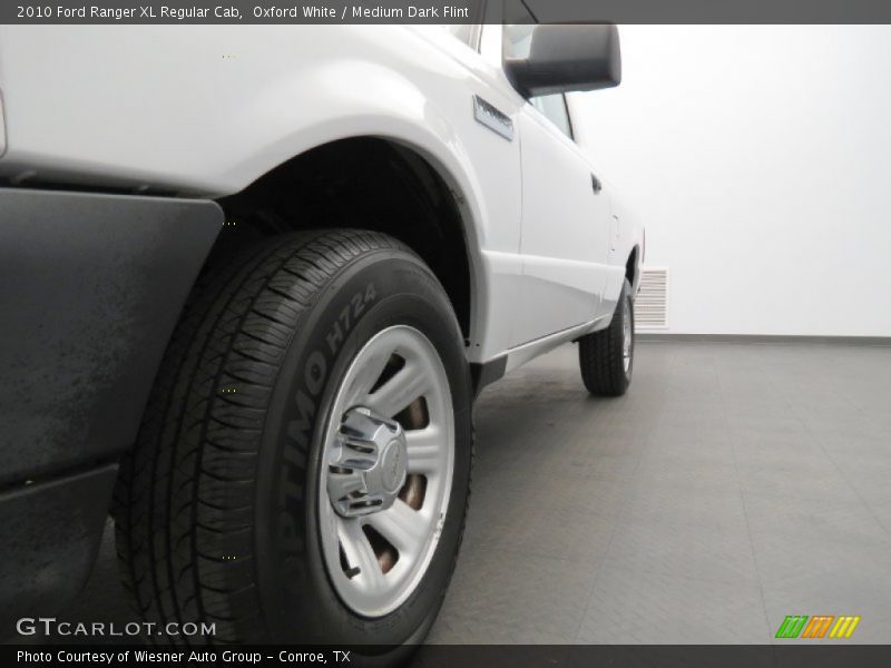 Oxford White / Medium Dark Flint 2010 Ford Ranger XL Regular Cab