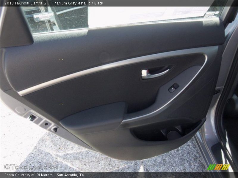 Titanium Gray Metallic / Black 2013 Hyundai Elantra GT