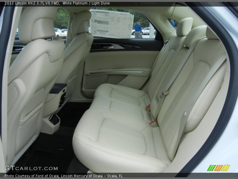 Rear Seat of 2013 MKZ 3.7L V6 FWD