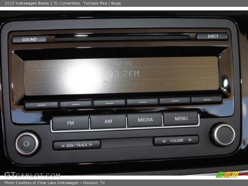 Tornado Red / Beige 2013 Volkswagen Beetle 2.5L Convertible