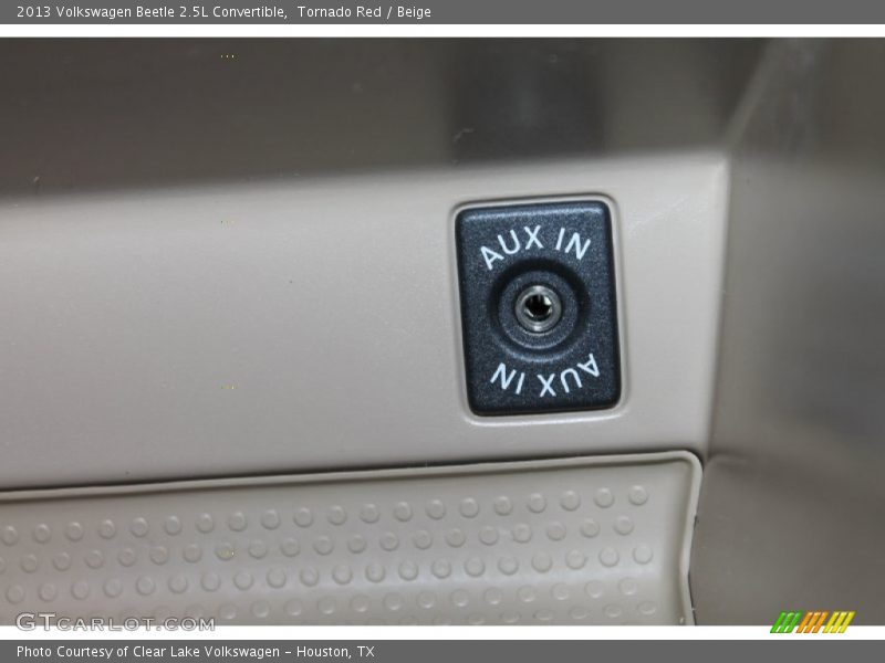 Tornado Red / Beige 2013 Volkswagen Beetle 2.5L Convertible