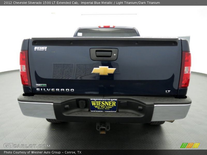 Imperial Blue Metallic / Light Titanium/Dark Titanium 2012 Chevrolet Silverado 1500 LT Extended Cab