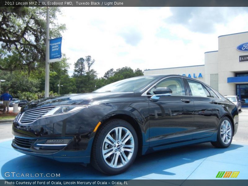Tuxedo Black / Light Dune 2013 Lincoln MKZ 2.0L EcoBoost FWD