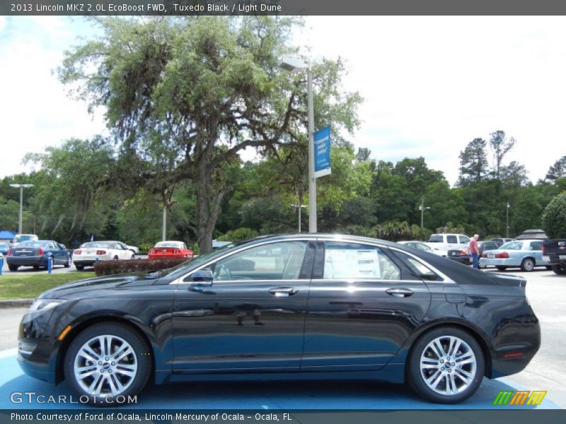 Tuxedo Black / Light Dune 2013 Lincoln MKZ 2.0L EcoBoost FWD
