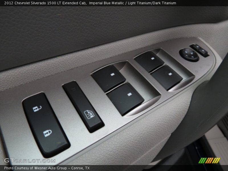 Imperial Blue Metallic / Light Titanium/Dark Titanium 2012 Chevrolet Silverado 1500 LT Extended Cab
