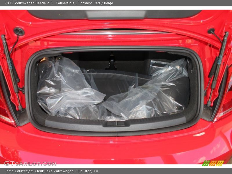 Tornado Red / Beige 2013 Volkswagen Beetle 2.5L Convertible