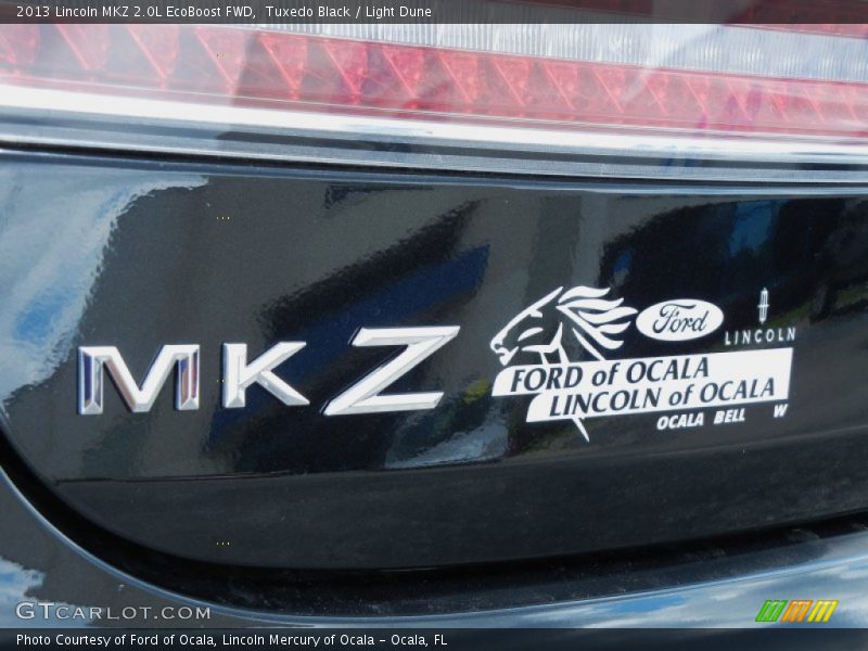 Tuxedo Black / Light Dune 2013 Lincoln MKZ 2.0L EcoBoost FWD