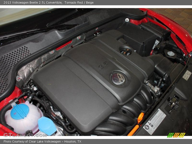 Tornado Red / Beige 2013 Volkswagen Beetle 2.5L Convertible