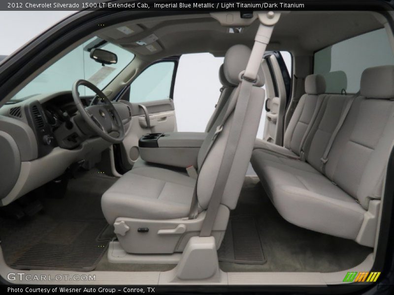 Imperial Blue Metallic / Light Titanium/Dark Titanium 2012 Chevrolet Silverado 1500 LT Extended Cab