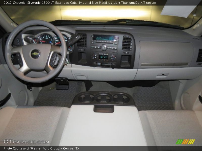 Imperial Blue Metallic / Light Titanium/Dark Titanium 2012 Chevrolet Silverado 1500 LT Extended Cab
