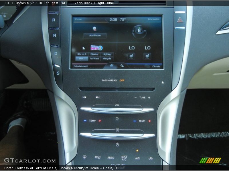 Tuxedo Black / Light Dune 2013 Lincoln MKZ 2.0L EcoBoost FWD