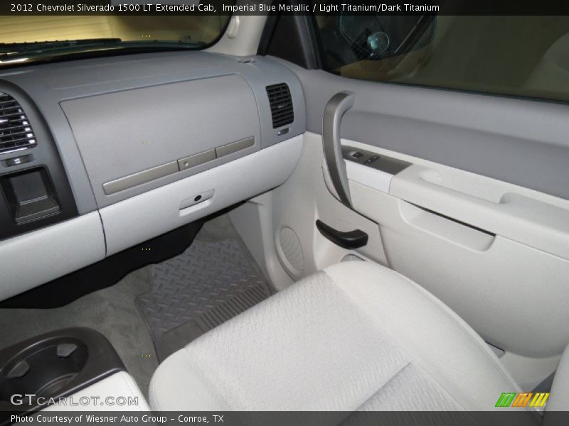 Imperial Blue Metallic / Light Titanium/Dark Titanium 2012 Chevrolet Silverado 1500 LT Extended Cab