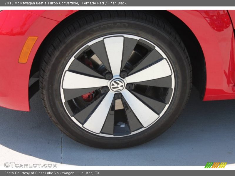 Tornado Red / Titan Black 2013 Volkswagen Beetle Turbo Convertible