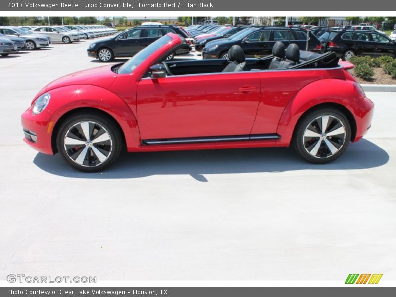 Tornado Red / Titan Black 2013 Volkswagen Beetle Turbo Convertible