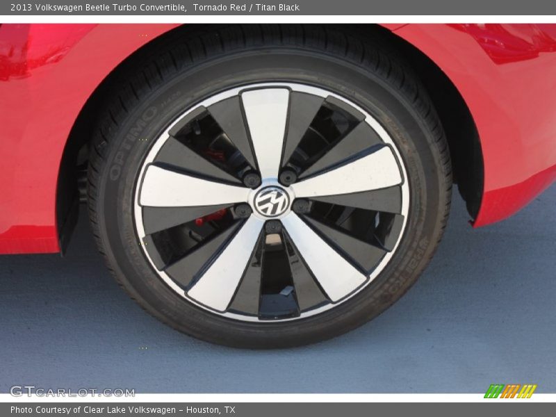 Tornado Red / Titan Black 2013 Volkswagen Beetle Turbo Convertible