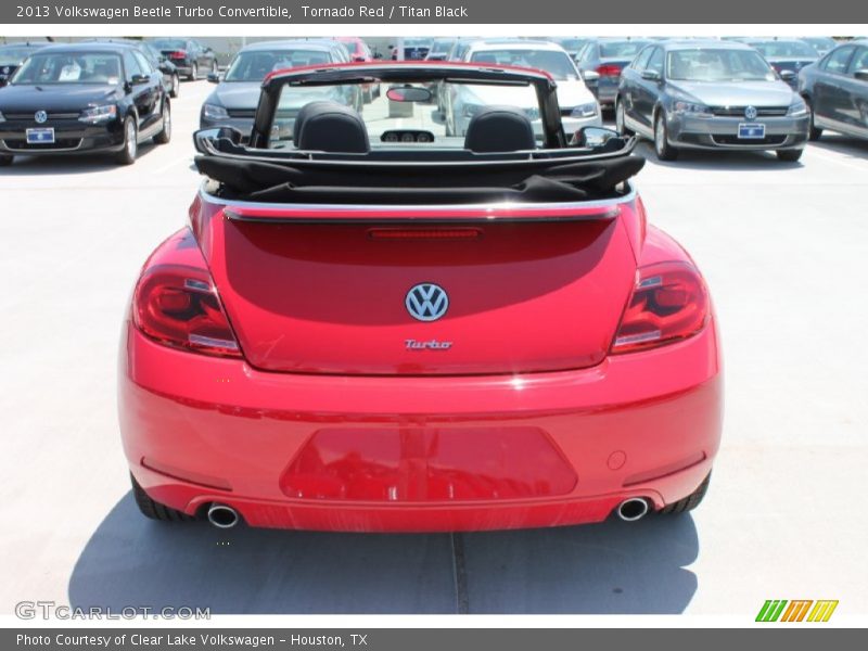 Tornado Red / Titan Black 2013 Volkswagen Beetle Turbo Convertible