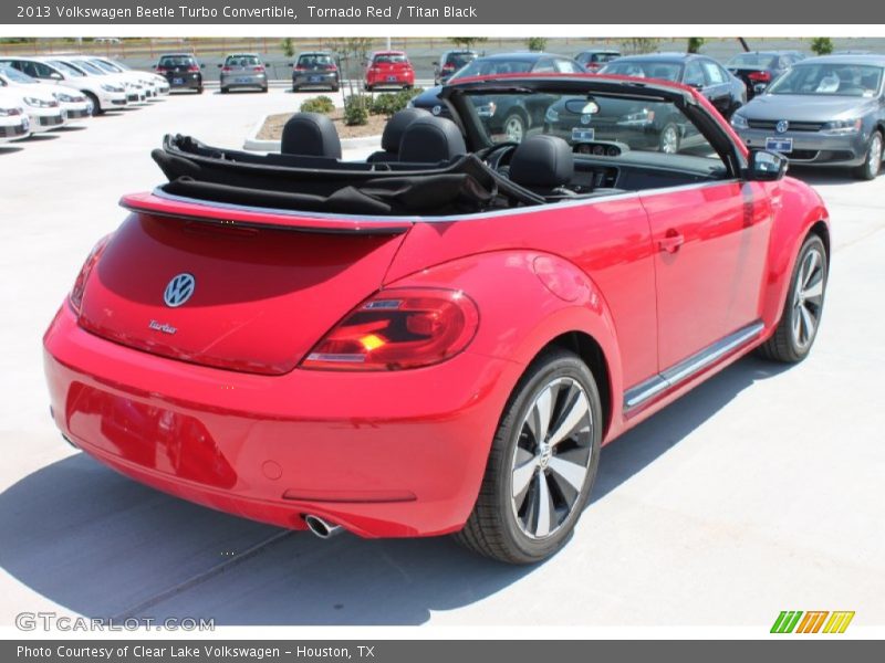 Tornado Red / Titan Black 2013 Volkswagen Beetle Turbo Convertible