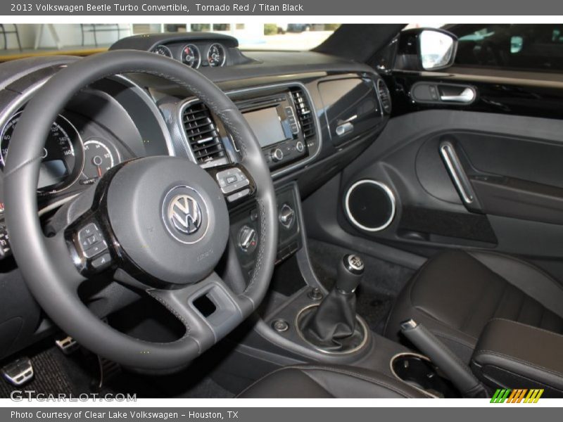 Tornado Red / Titan Black 2013 Volkswagen Beetle Turbo Convertible