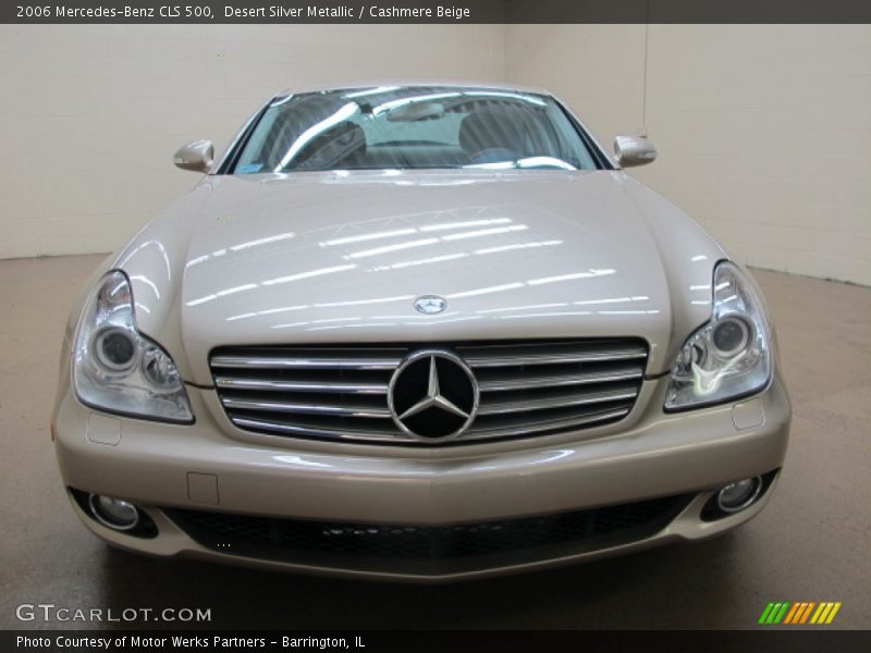 Desert Silver Metallic / Cashmere Beige 2006 Mercedes-Benz CLS 500