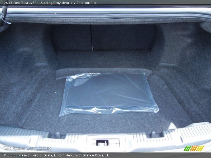 Sterling Gray Metallic / Charcoal Black 2013 Ford Taurus SEL