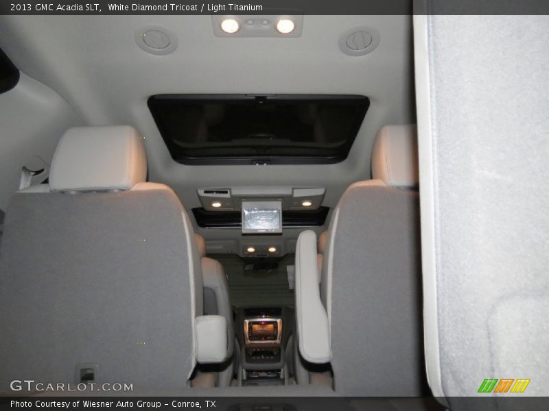 White Diamond Tricoat / Light Titanium 2013 GMC Acadia SLT