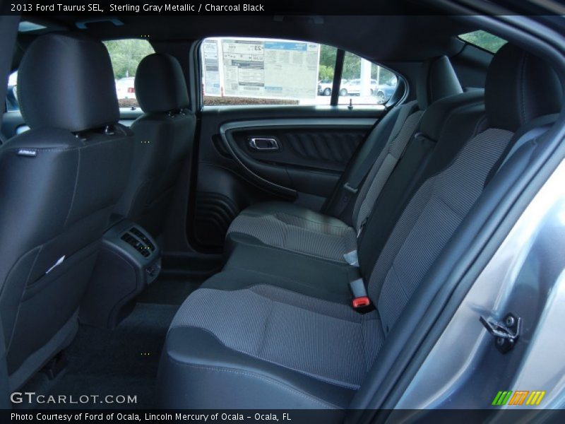Sterling Gray Metallic / Charcoal Black 2013 Ford Taurus SEL