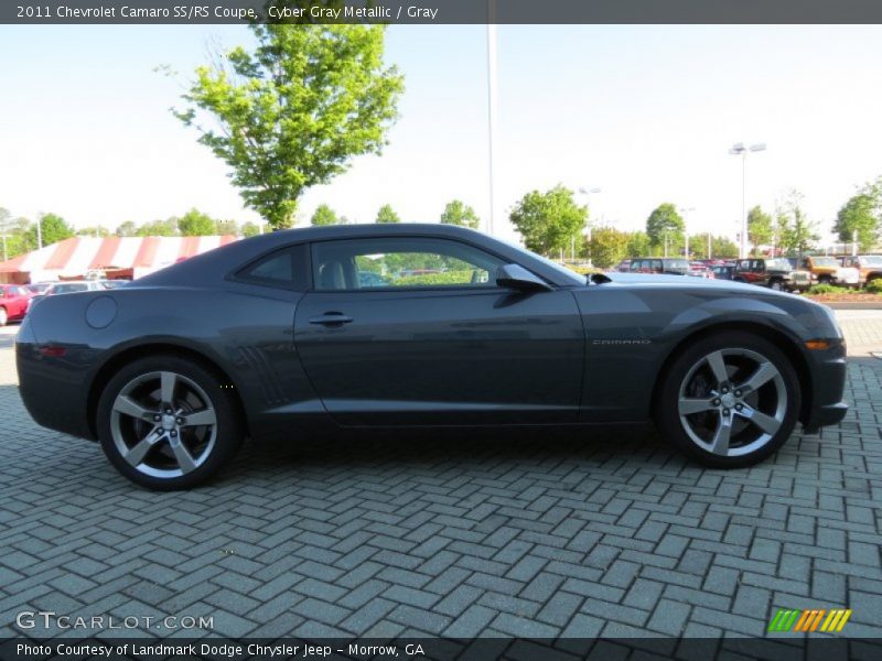 Cyber Gray Metallic / Gray 2011 Chevrolet Camaro SS/RS Coupe