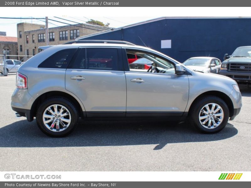 Vapor Silver Metallic / Charcoal 2008 Ford Edge Limited AWD