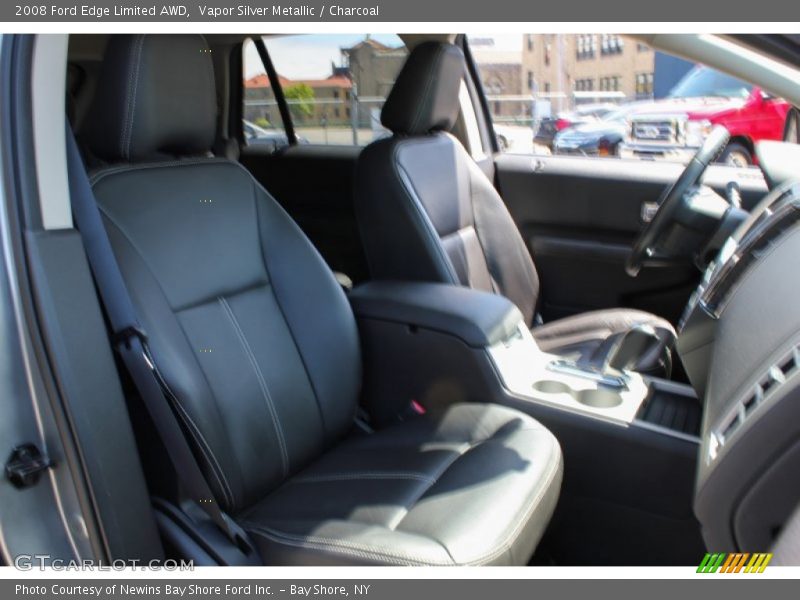 Vapor Silver Metallic / Charcoal 2008 Ford Edge Limited AWD