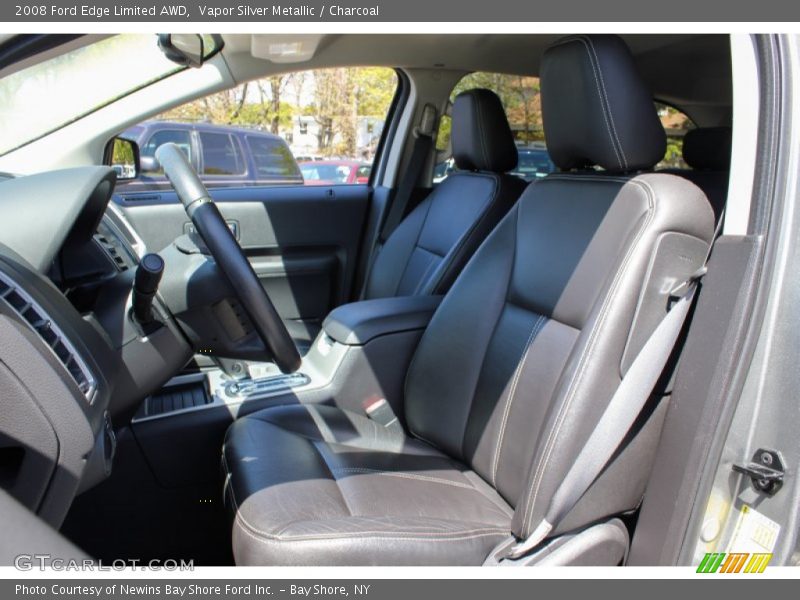 Vapor Silver Metallic / Charcoal 2008 Ford Edge Limited AWD