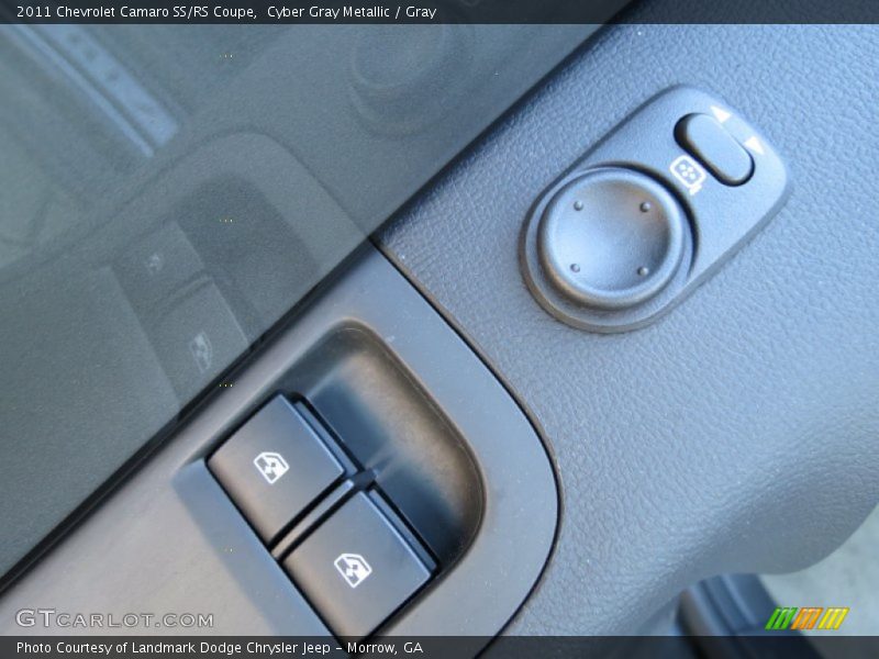Cyber Gray Metallic / Gray 2011 Chevrolet Camaro SS/RS Coupe