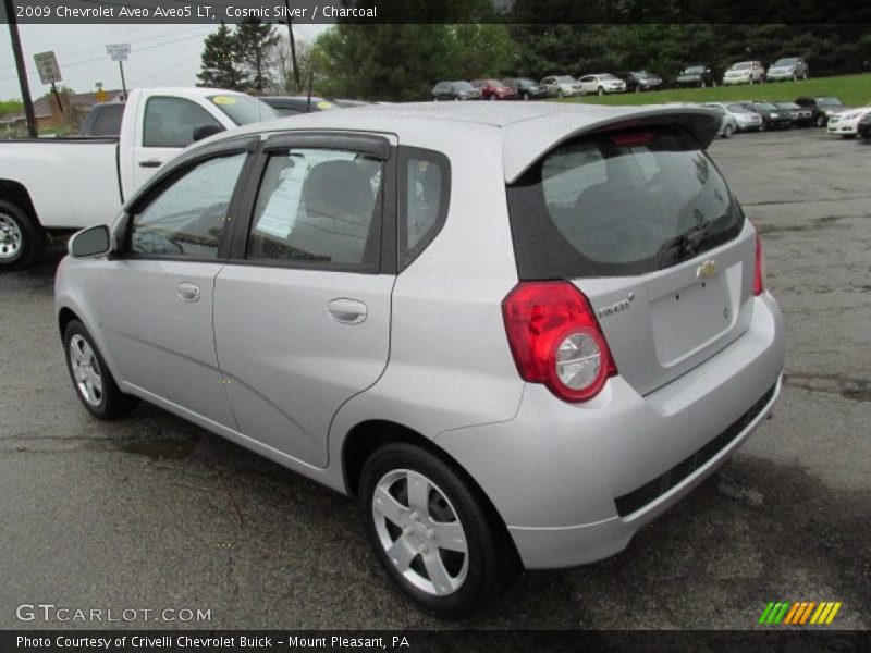 Cosmic Silver / Charcoal 2009 Chevrolet Aveo Aveo5 LT
