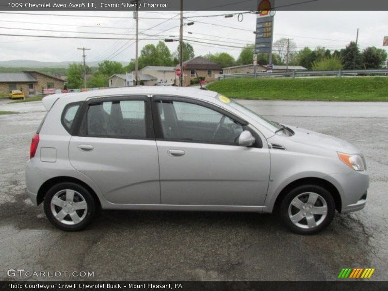 Cosmic Silver / Charcoal 2009 Chevrolet Aveo Aveo5 LT