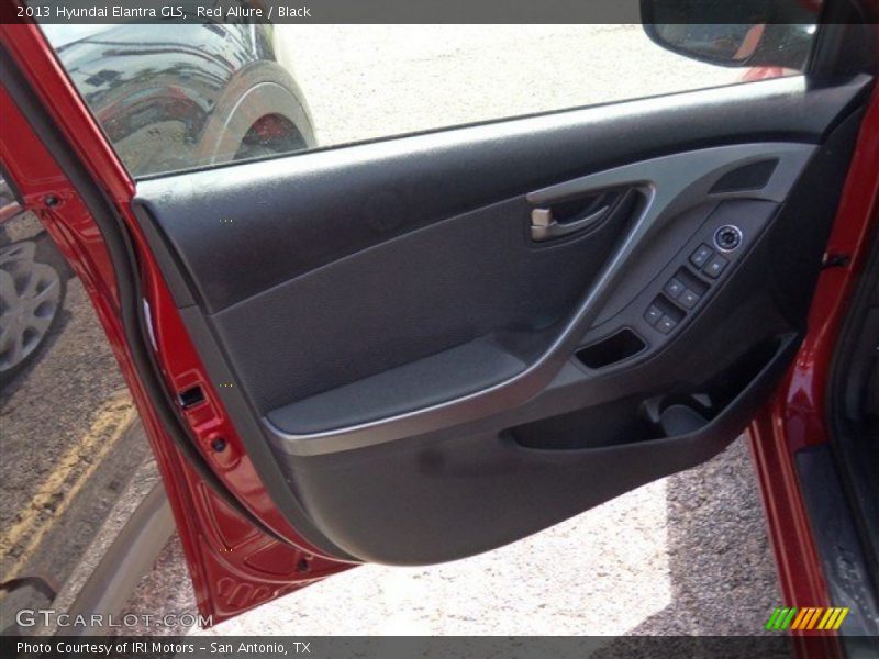 Red Allure / Black 2013 Hyundai Elantra GLS