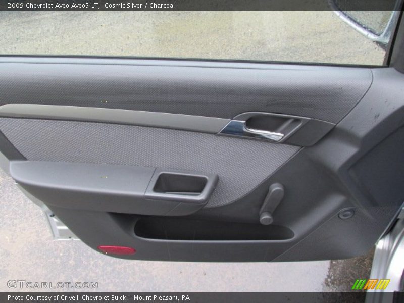 Cosmic Silver / Charcoal 2009 Chevrolet Aveo Aveo5 LT