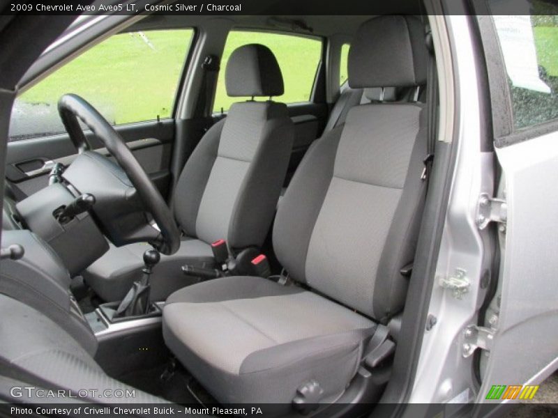 Cosmic Silver / Charcoal 2009 Chevrolet Aveo Aveo5 LT