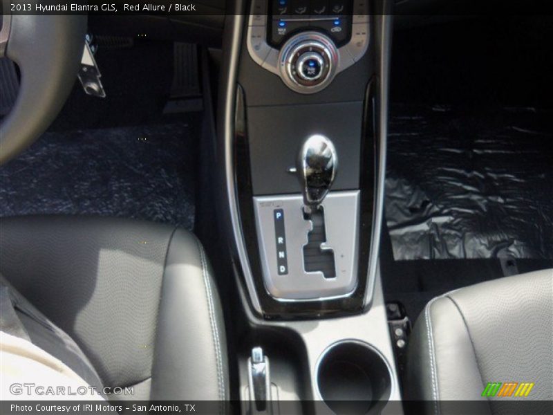 Red Allure / Black 2013 Hyundai Elantra GLS