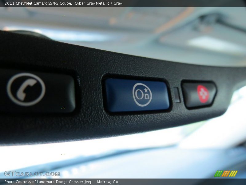 Cyber Gray Metallic / Gray 2011 Chevrolet Camaro SS/RS Coupe