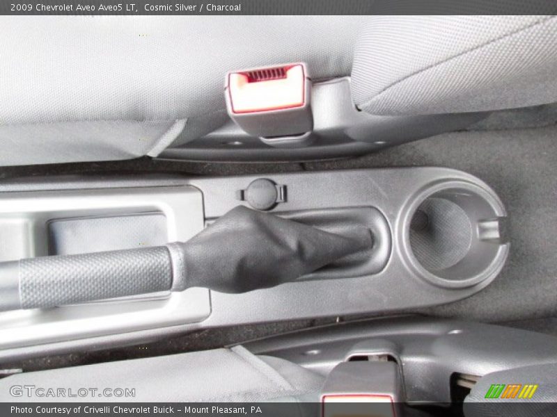 Cosmic Silver / Charcoal 2009 Chevrolet Aveo Aveo5 LT